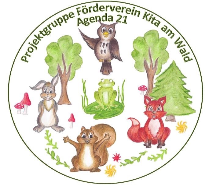 Logo der Projektgruppe der Kita am Wald, eine Initiative der Agenda Varel